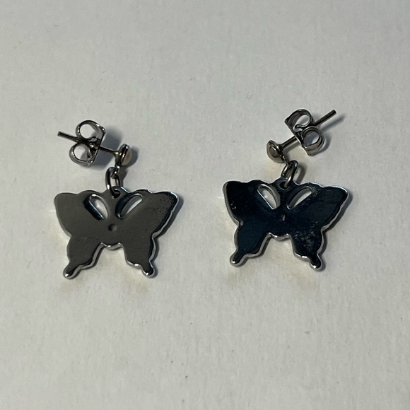 Butterfly earrings - Picture 2 of 3